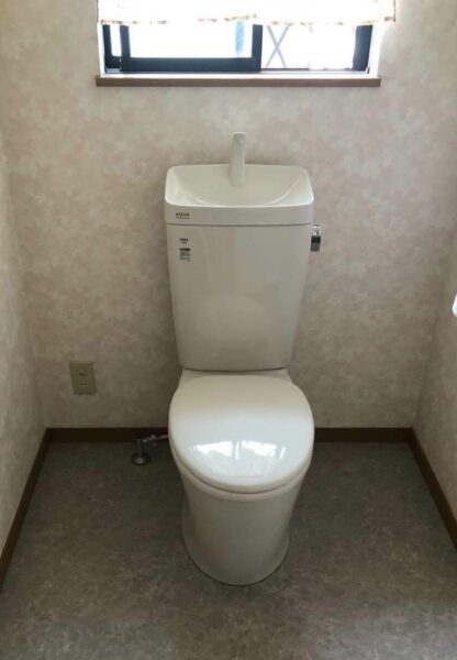 知多市 W様 / 【トイレ】床の貼り替えとトイレ交換工事
