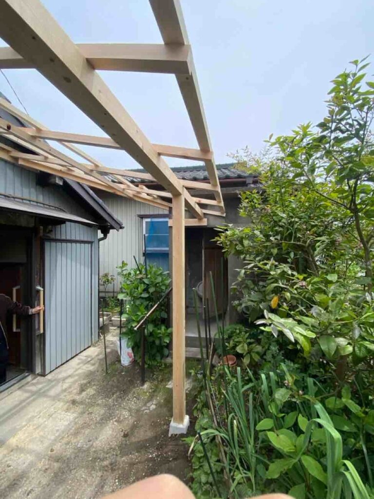 下地の造作が完成