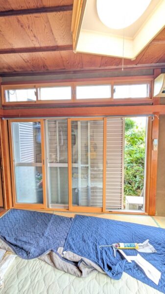 知多市　K様邸　内窓サッシ取り付け、レースカーテン設置リフォーム