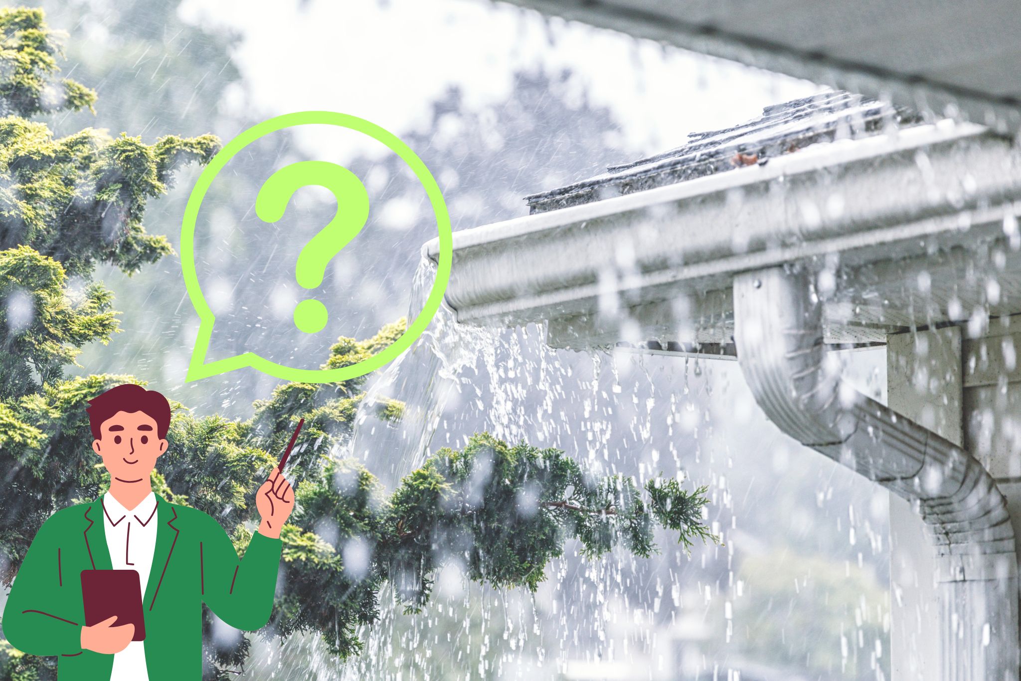 雨樋に関するご相談の始まりは「小さな違和感」から