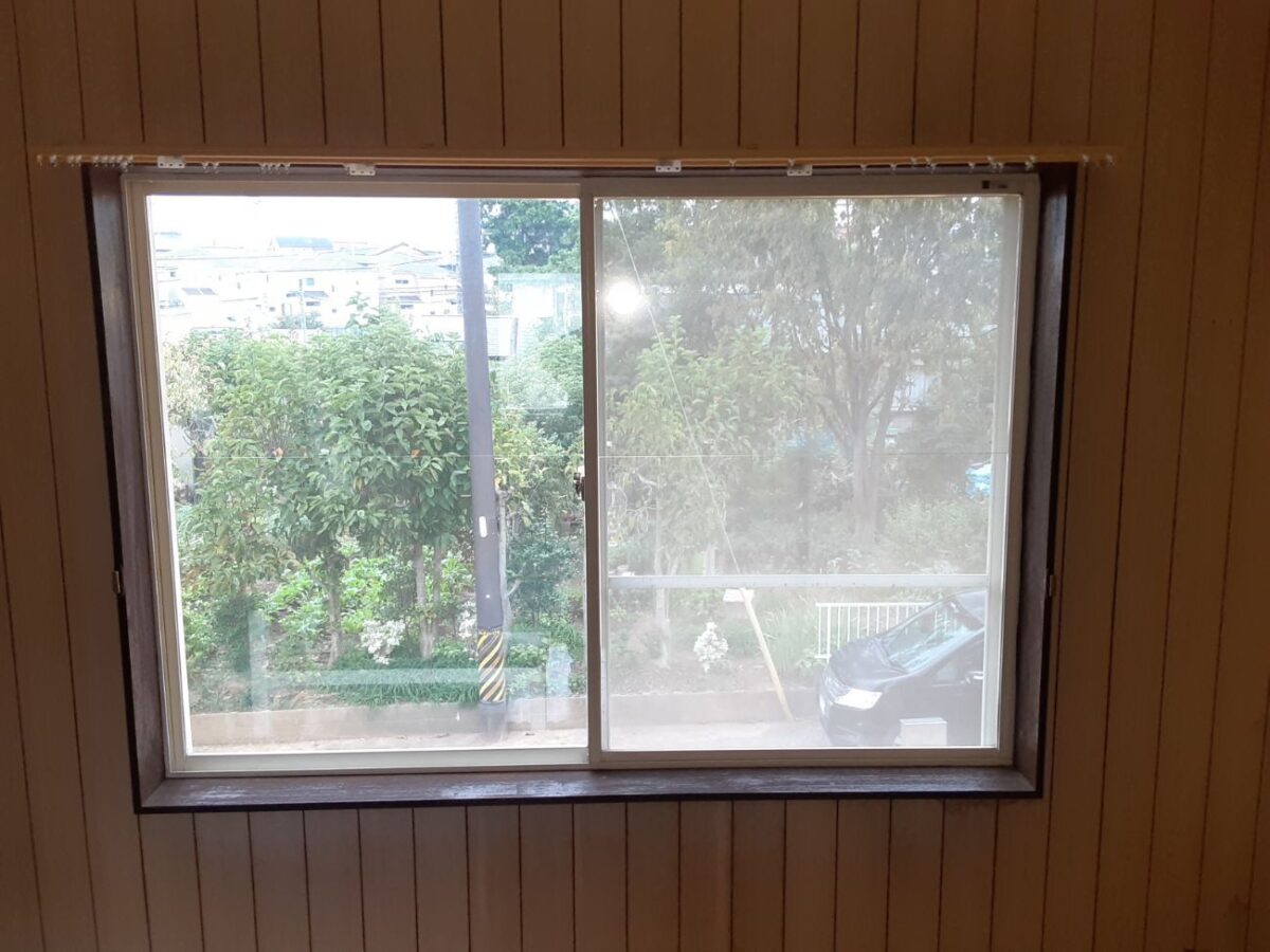 内窓取付工事、外構フェンス交換