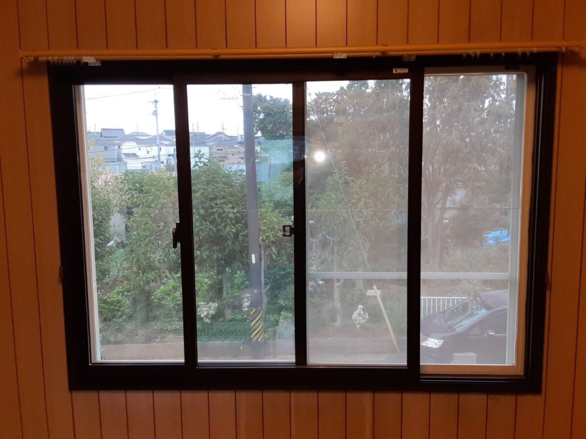 内窓取付工事、外構フェンス交換