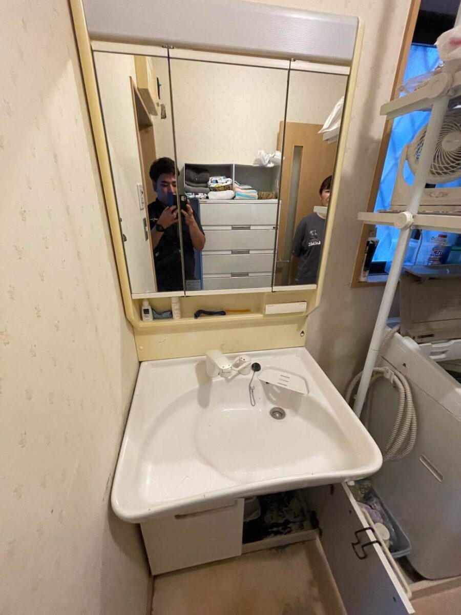 水漏れをきっかけに洗面所を全面リニューアル！安心の根本解決リフォーム