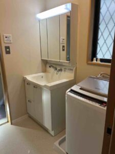 東海市　F様邸　洗面台交換リフォーム