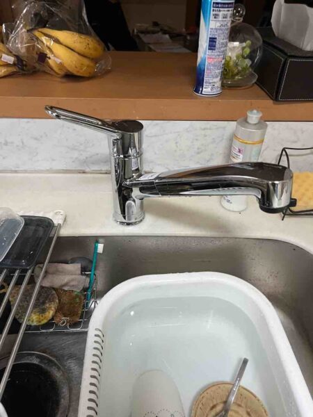大府市G様邸　キッチン水栓リフォーム