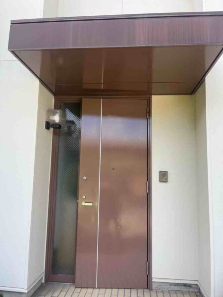 知多市K様邸　門扉、玄関ドアリフォーム