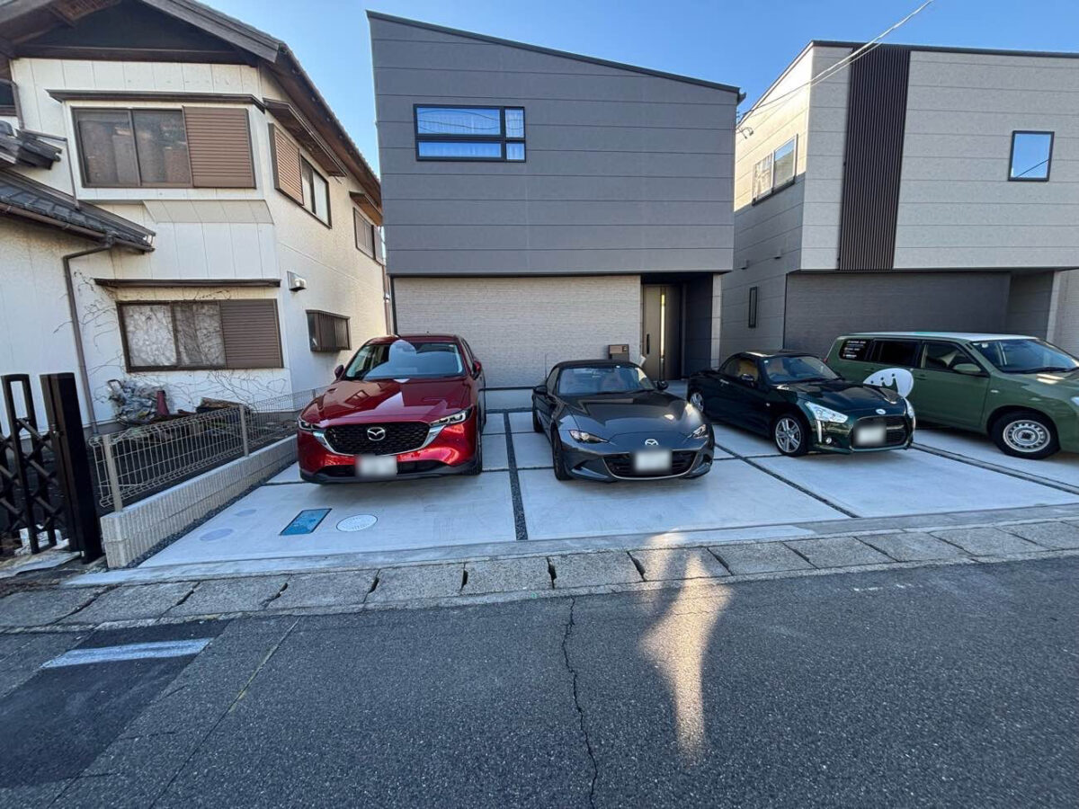 愛車を守り雑草の悩みも解消！使い勝手と機能性を高めた快適外構リフォーム