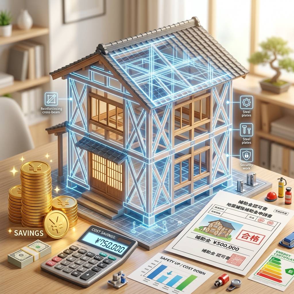 予算オーバーを防ぐ！耐震改修の費用を補助金で賢く抑えるテクニック
