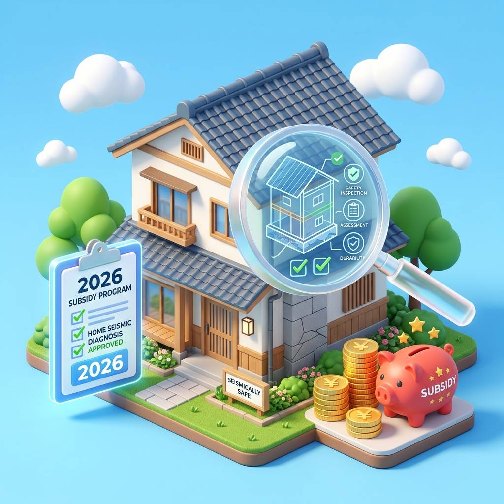 自宅の危険度をチェック！耐震診断の受け方と2026年の補助金事情